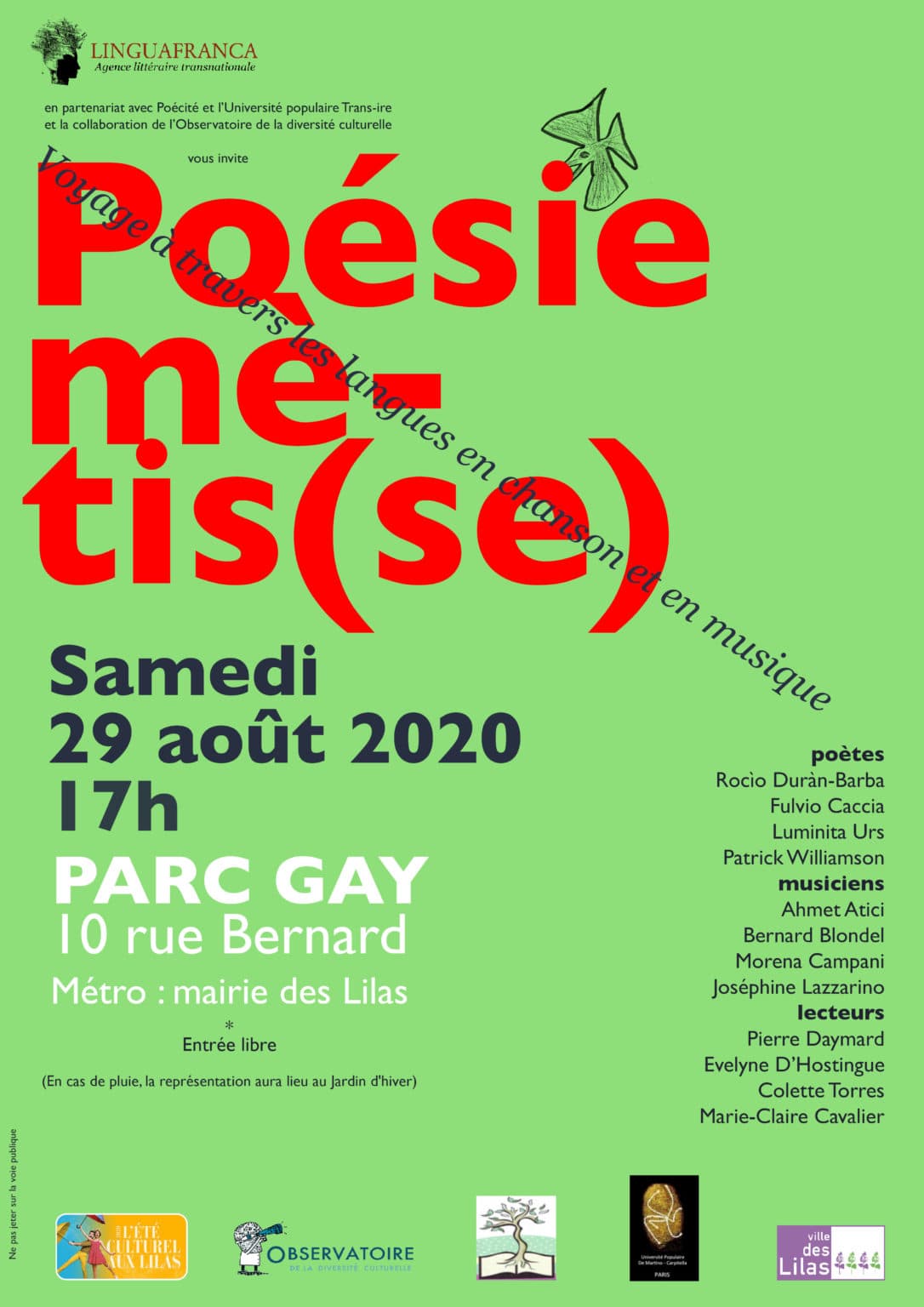 Poésie métis(se). Voyage à travers les langues