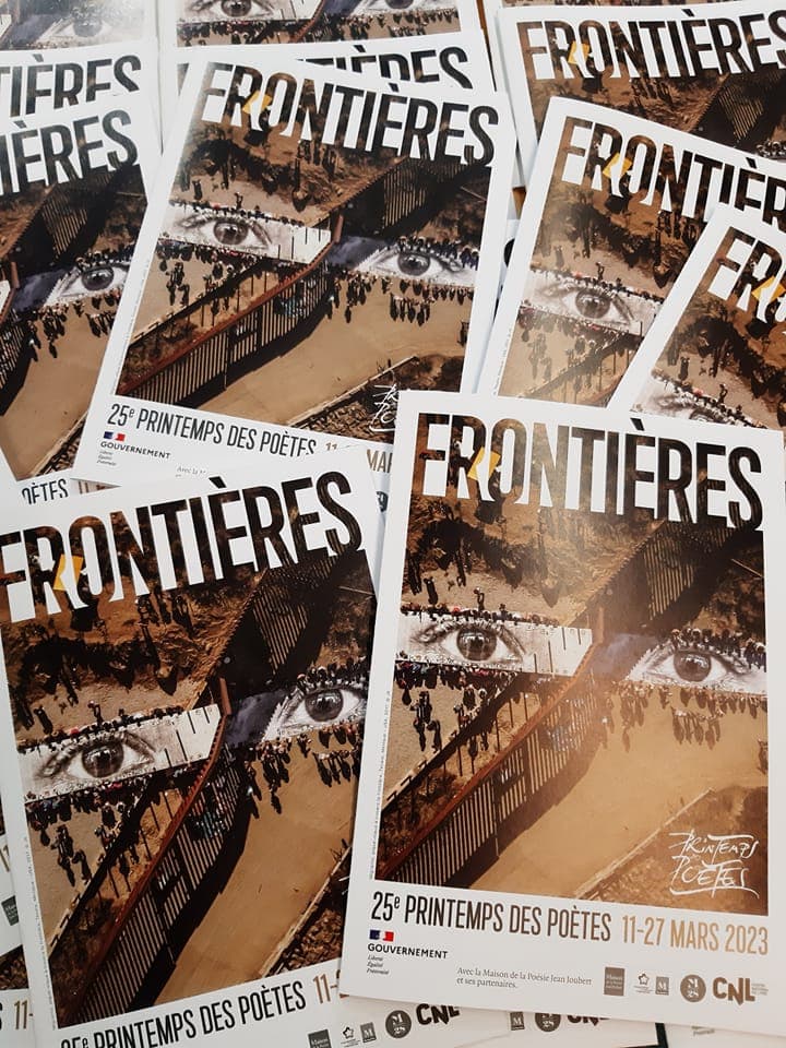 Printemps des poètes 2023: FRONTIÈRES