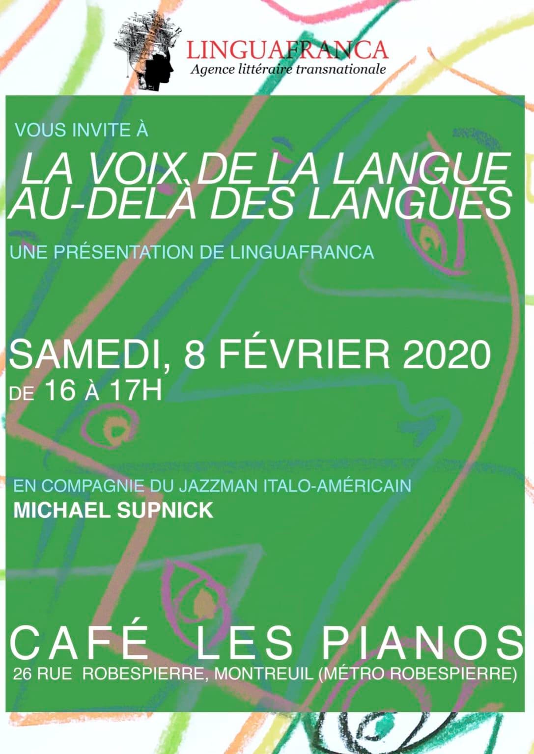 Présentation Linguafranca à Paris