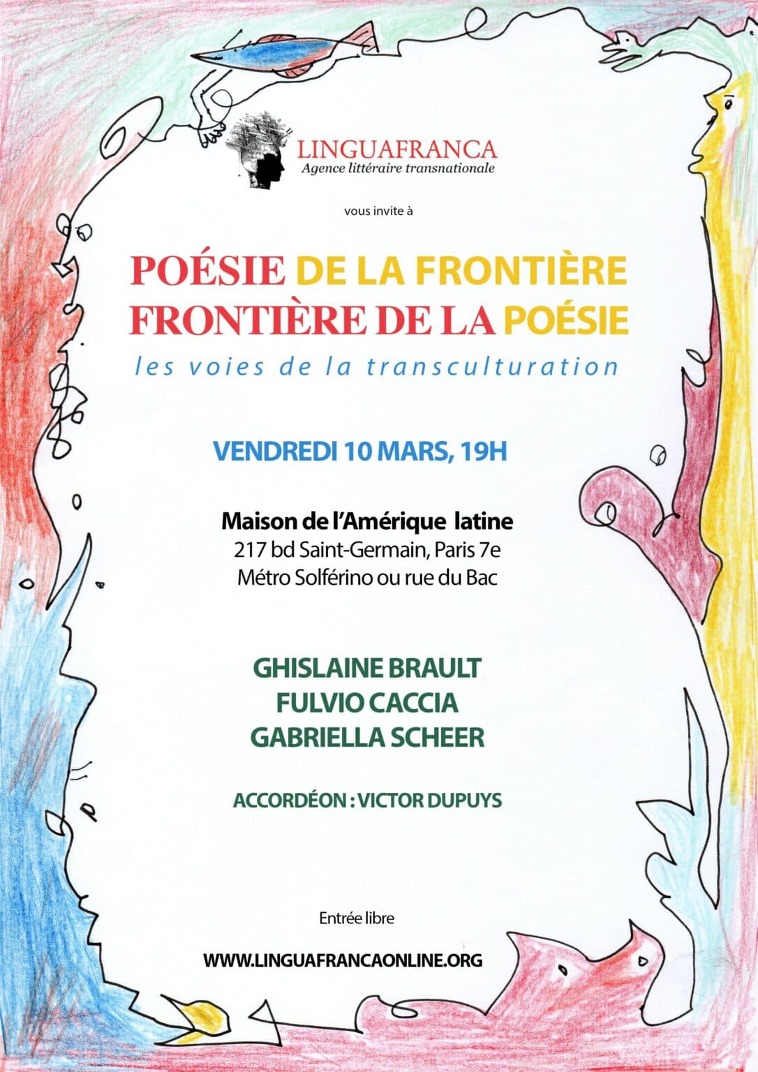 Poésie de la Frontière / Frontière de la poésie